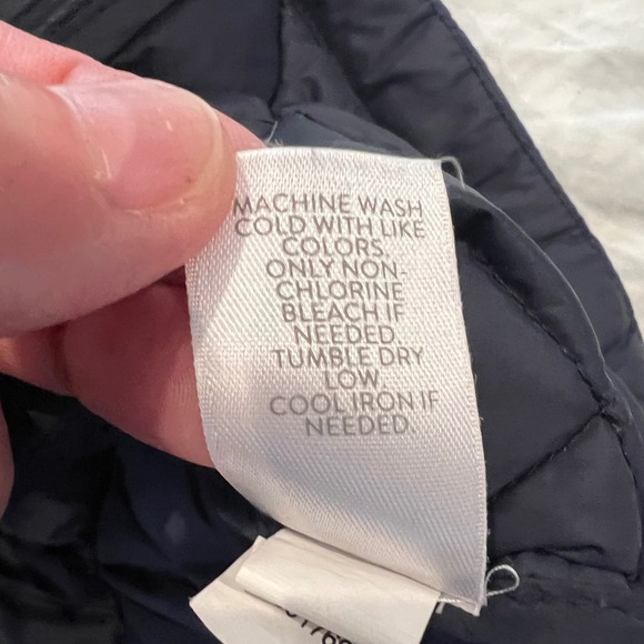 J. Jill Navy Quilted Vest - Picture 5 of 7